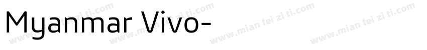 Myanmar Vivo字体转换